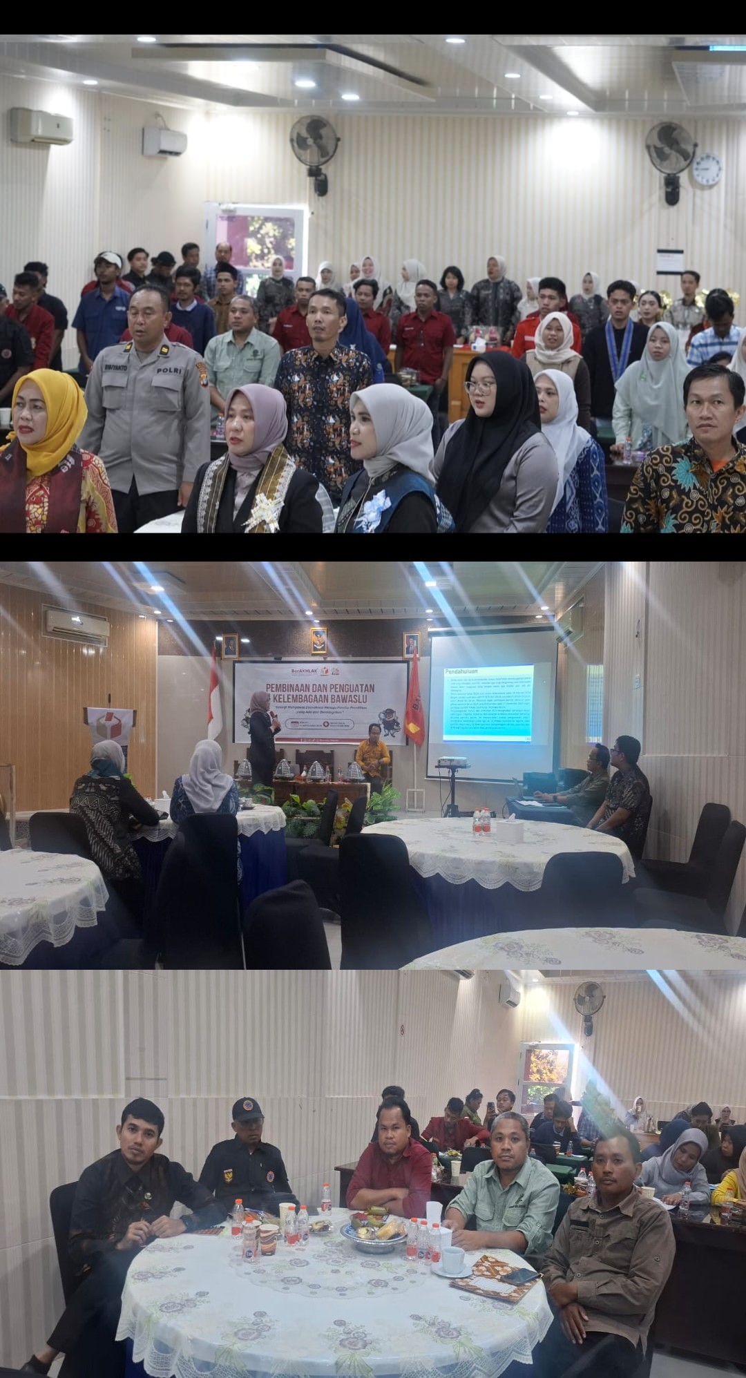 Kepala P3M Menghadiri Kegiatan Pembinaan dan Penguatan Kelembagaan Bawaslu Majene